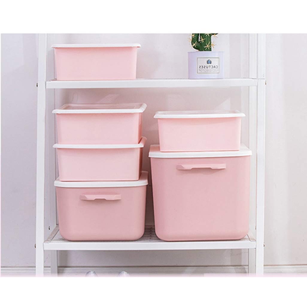 収納BOX ピンク Amazon｜衣装ケース ふた付き 収納ボックス 丈夫 頑丈 S 大型